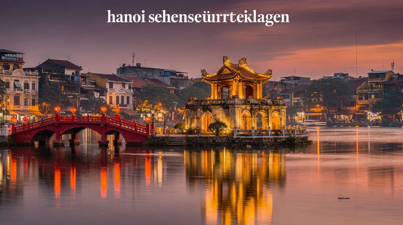 Hanoi Sehenswürdigkeiten : Entdecken Sie das Herz Vietnams