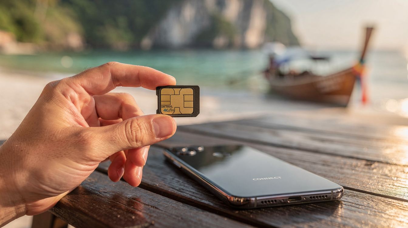 Thailand SIM Karte : mobil surfen im Land des Lächelns